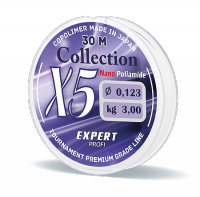 Леска 0,252 мм 30 м Expert profi Nano Poliamide Colection X5