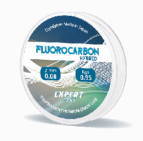 Леска 0,22 мм 30 м флюорокарбоновая Expert Profi Fluorocarbon Hybrid