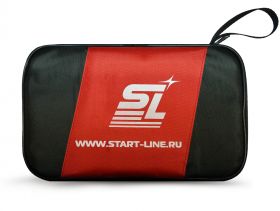 Чехол Start Line для теннисной ракетки прямоугольный черный/красный