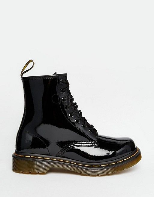 Dr Martens 1460 Black Lacquered