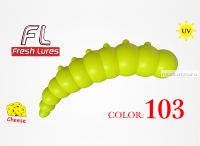 Мягкие приманки Fresh Lures Junior 1,2'' 30 мм / 0,75 гр / упаковка 14 шт / цвет: 103 / сыр