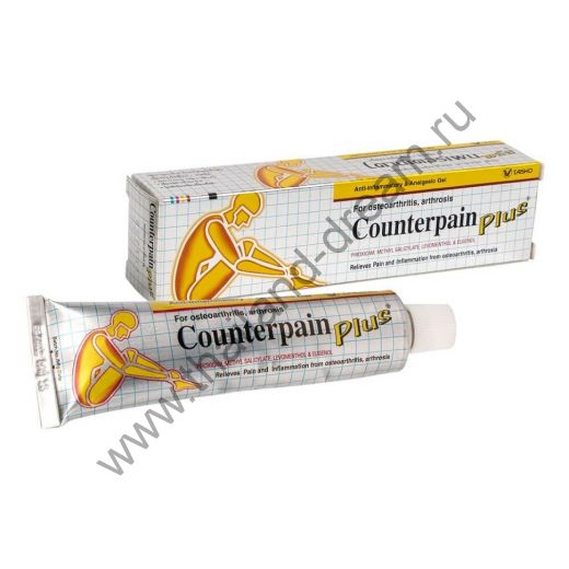 ТАЙСКИЙ ОБЕЗБОЛИВАЮЩИЙ ГЕЛЬ COUNTERPAIN PLUS 50ГР