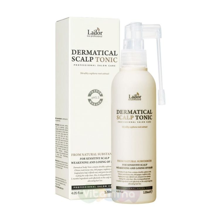 La'dor Тоник для кожи головы против выпадения волос Dermatical Scalp Tonic, 120 мл