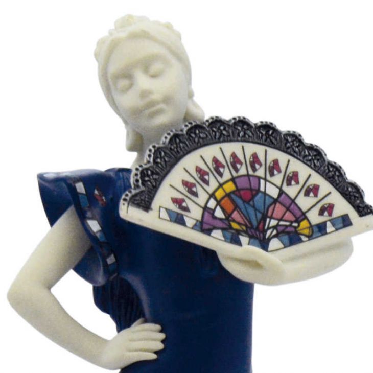 Коллекционная статуэтка из испанской коллекции -  763421 Sevillana abanico