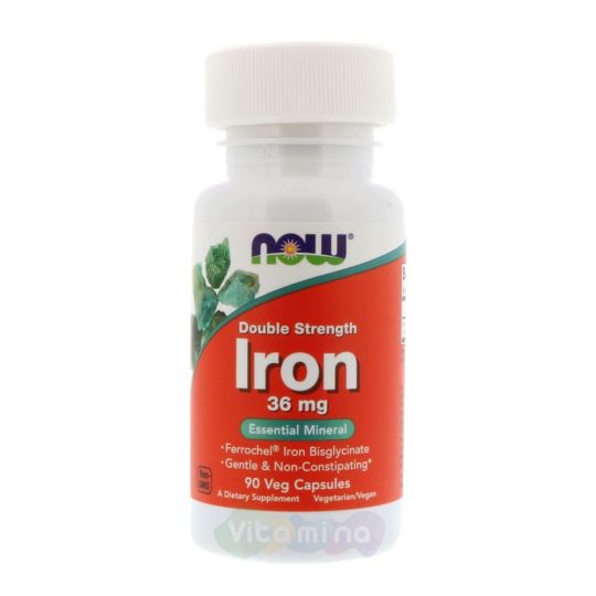 Iron (Железо двойной силы) 36 мг, 90 капс.