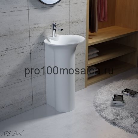 NSF-50440 Раковина из POLYSTONE (акриловый камень) размер,мм: 500*440*860 (NS BATH)
