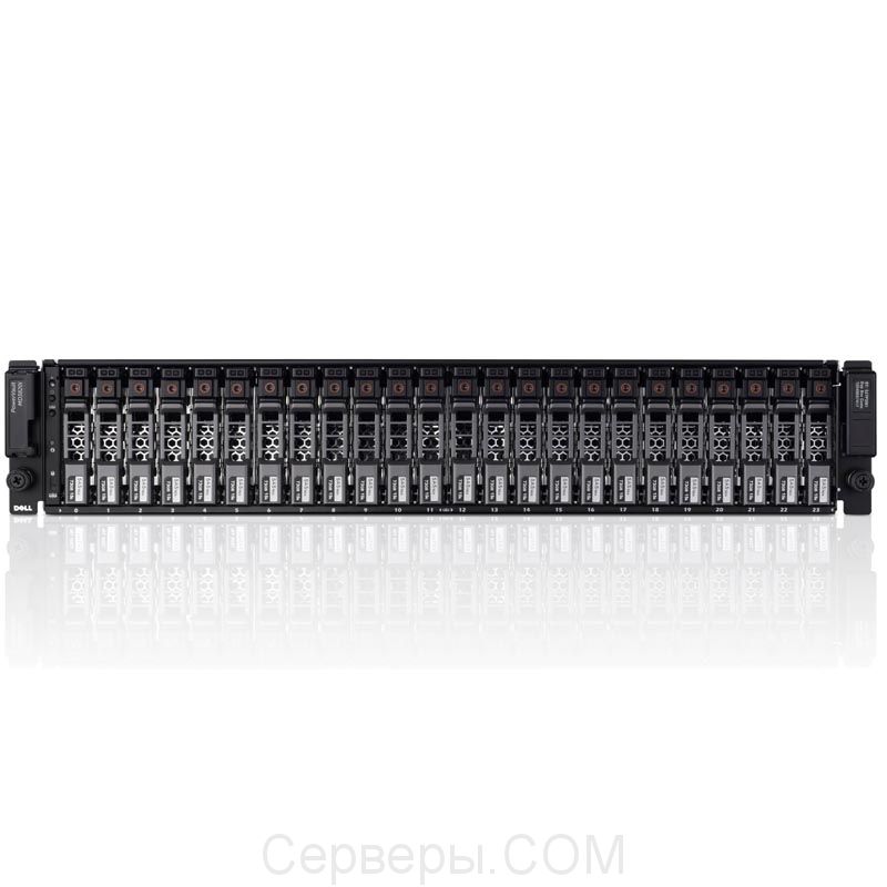 Система хранения Dell PowerVault MD3820i 24х2.5" iSCSI, 210-ACCP-21