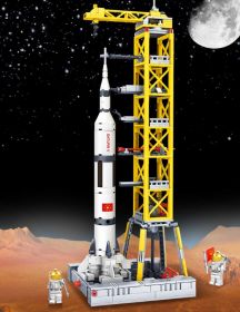 Конструктор Ракета с пусковой платформой Lego реплика 425 деталей