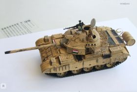 Сборная модель основной танк  Т-69 Ирак 1:35
