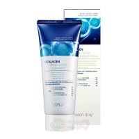 FarmStay Ультраувлажняющая пенка для умывания с коллагеном Collagen Water Full Moist Deep Cleansing Foam, 180 мл
