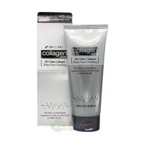 3W CLINIC Осветляющая пенка с коллагеном и ниацинамидом Collagen Whitening Foam Cleansing, 180 мл