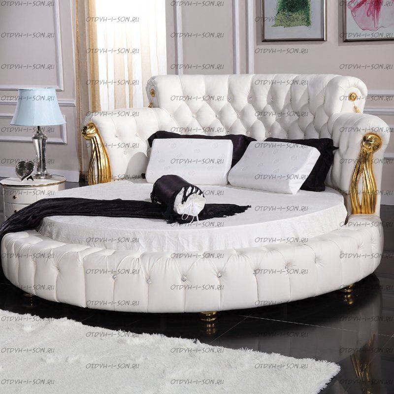 Кровать круглая Letto Rotondo GM 1106
