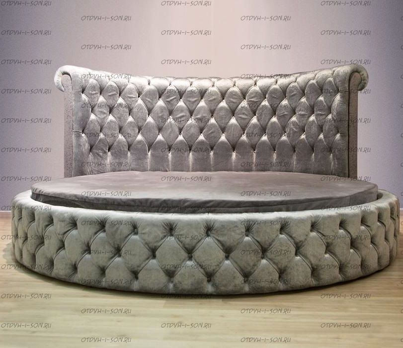 Кровать круглая Амстердам Eva 1014 (б/о)