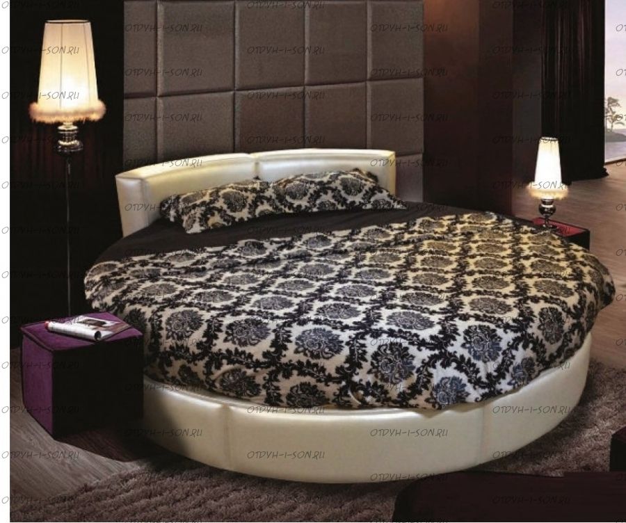 Кровать круглая Амстердам 1116 б/о