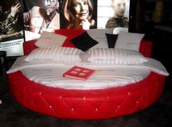 Кровать круглая Элоиза 1029 (ВМК Шале)