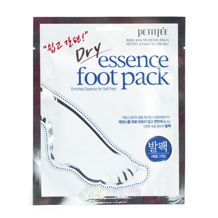 Petitfee Маска носочки для ног с сухой эссенцией Dry Essence Foot Pack