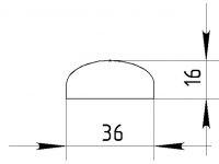 Вставка ствола пилястры