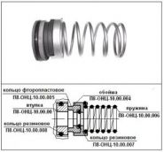 Торцевое уплотнение насоса П8-ОНЦ-10