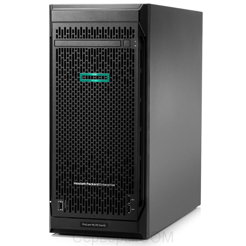 Сервер HP Enterprise ProLiant ML110 Gen10 3.5" Tower 4.5U, P10812-421