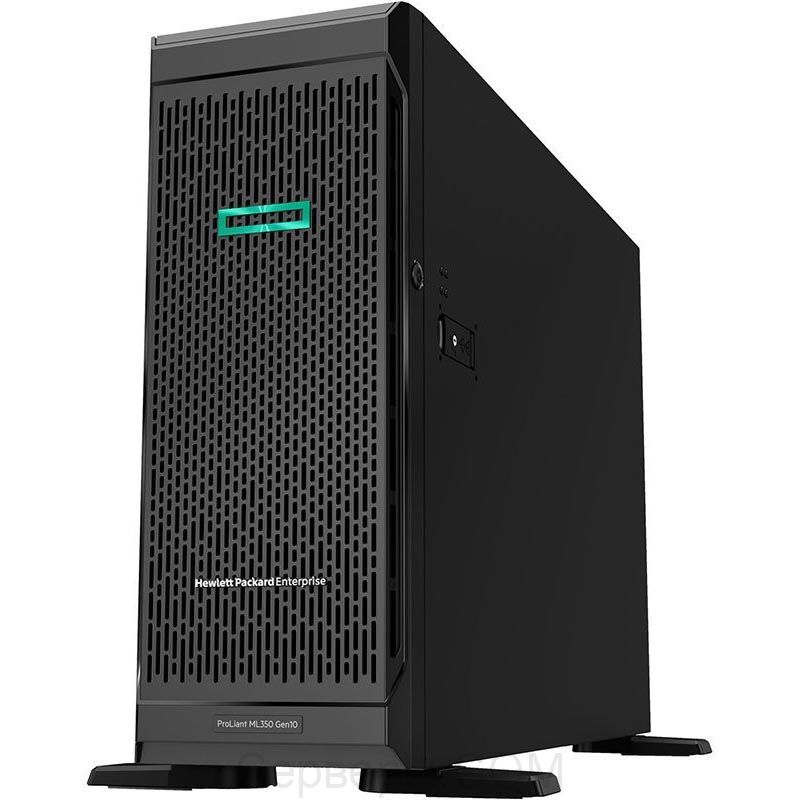 Сервер HP Enterprise ProLiant ML350 Gen10 3.5" Tower 4U, P11049-421