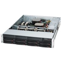 Корпус Supermicro SuperChassis 825TQ-R740LPB Rack 740Вт Чёрный 2U, CSE-825TQ-R740LPB