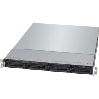 Корпус Supermicro SuperChassis 815TQ-600WB Rack 600Вт Чёрный 1U, CSE-815TQ-600WB