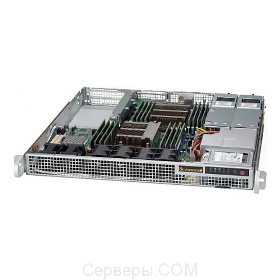 Серверная платформа Supermicro SuperServer 1028R-WMR 1U 2xLGA 2011v3 2x2.5", SYS-1028R-WMR