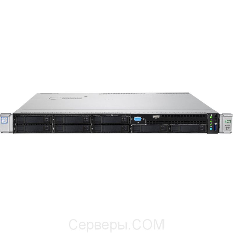 Сервер HP Enterprise ProLiant DL360 Gen9 2.5" Rack 1U, 755262-B21