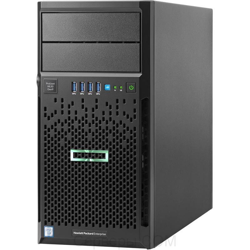 Сервер HP Enterprise ProLiant ML30 Gen9 3.5" Tower 4U, P03705-425