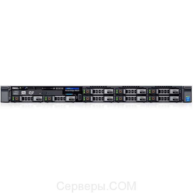 Сервер Dell PowerEdge R630 2.5" Rack 1U, 210-ACXS-250