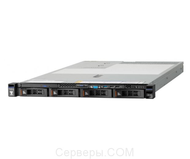 Сервер Lenovo x3550 M5 3.5" Rack 1U, 8869EAG