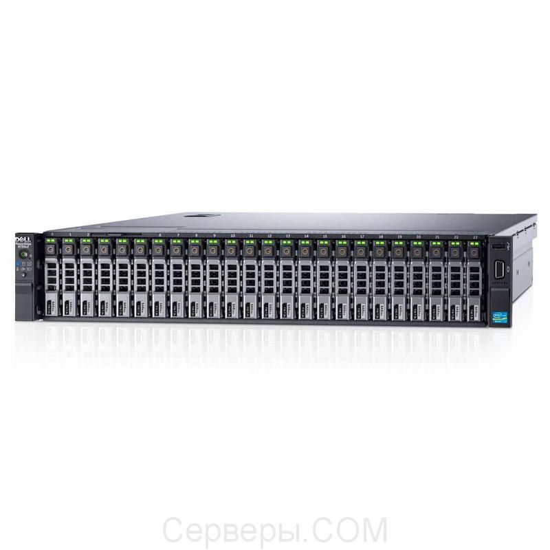 Сервер Dell PowerEdge R730XD 2.5" Rack 2U, 210-ADBC-270