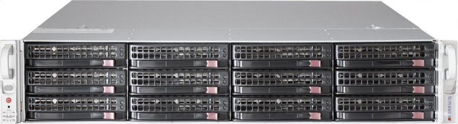 Серверная платформа Supermicro SuperStorage 6027R-E1R12L 2U 2xLGA 2011 12x3.5", SSG-6027R-E1R12L