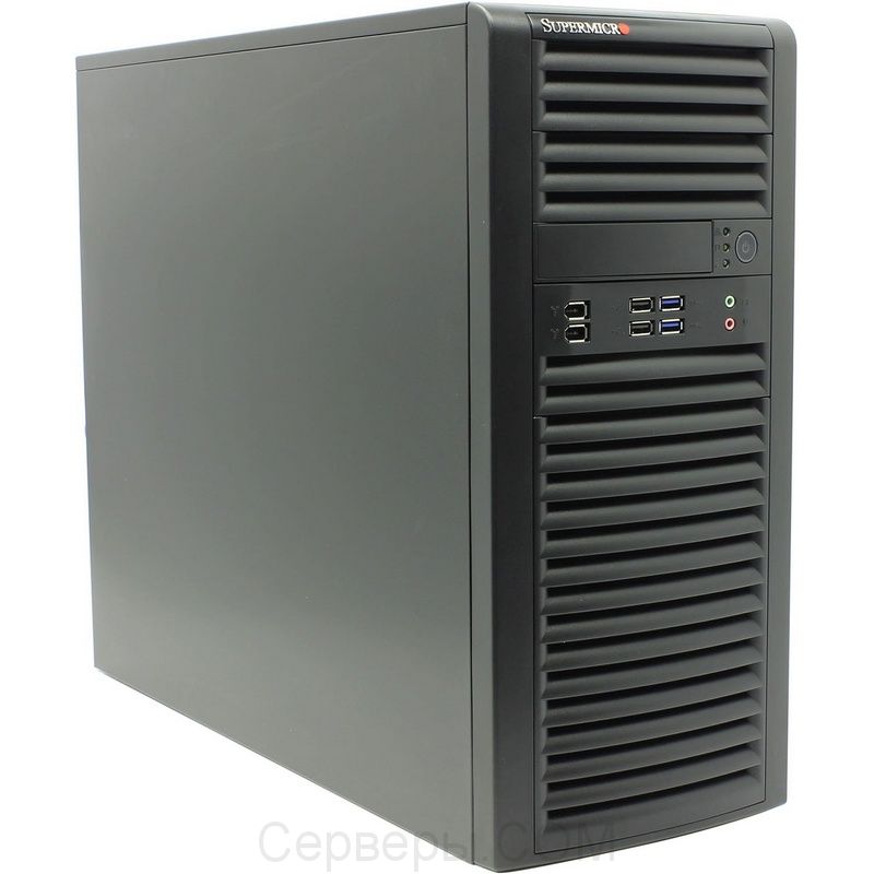 Серверная платформа Supermicro SuperWorkstation 5038A-iL Mid-Tower 4.5U 1xLGA 1150 4x3.5", SYS-5038A