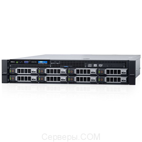 Сервер Dell PowerEdge R530 3.5" Rack 2U, 210-ADLM-117