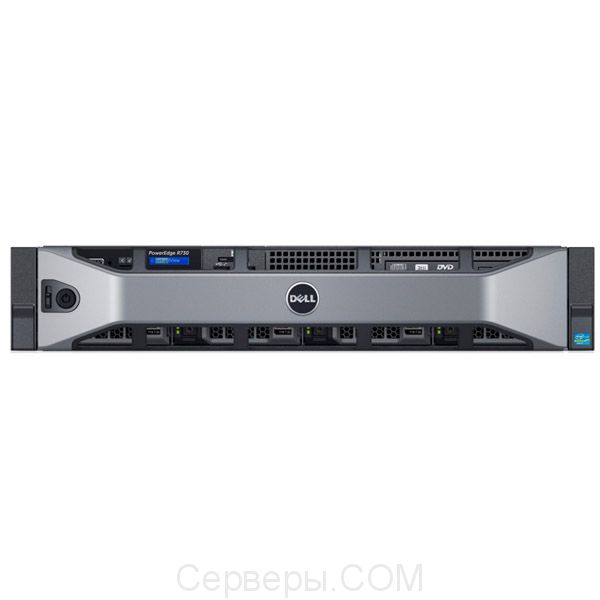 Сервер Dell PowerEdge R730 3.5" Rack 2U, 210-ACXU-106