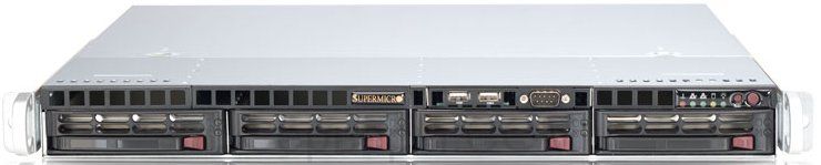 Серверная платформа Supermicro SuperServer 5017R-MTF 1U 1xLGA 2011 4x3.5", SYS-5017R-MTF