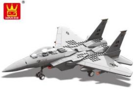 Конструктор Самолет - истребитель F15 Орел 262 детали