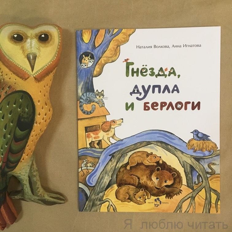 Книга «Гнёзда, дупла и берлоги»