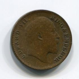 1/12 анны 1908 года Индия