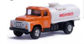 Машина металлическая ЗИЛ-130 Цистерна Молоко 1:43