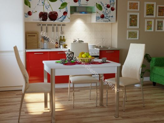 Кухонный гарнитур Риал 2К-107-красный 2100