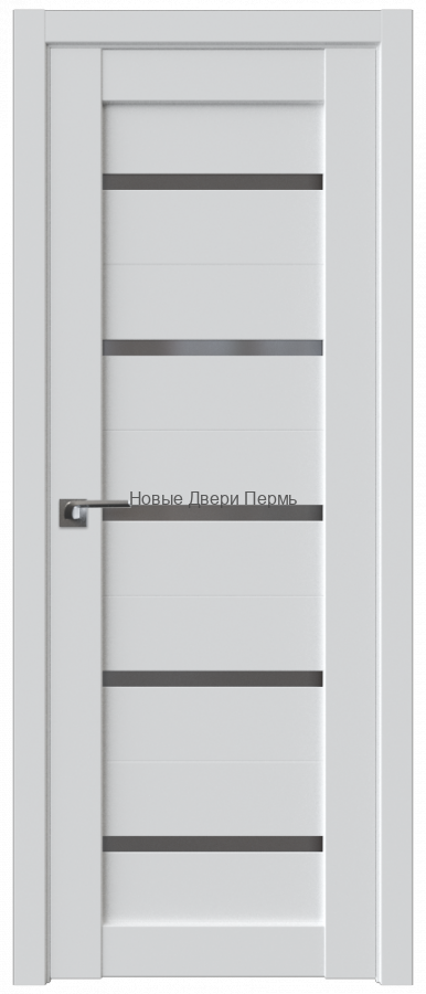 7U АЛЯСКА стекло Графит - PROFIL DOORS межкомнатные двери