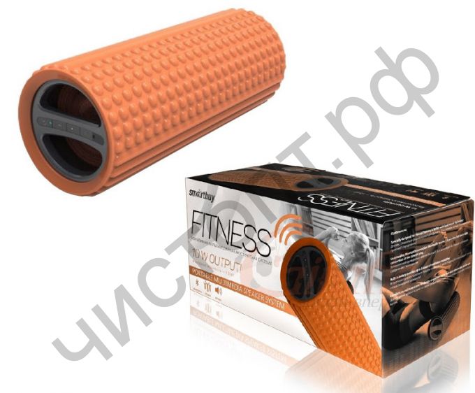 Колонка универс.с радио SmartBuy FITNESS, 10вт, Bluetooth, оранжевая (SBS-4535)