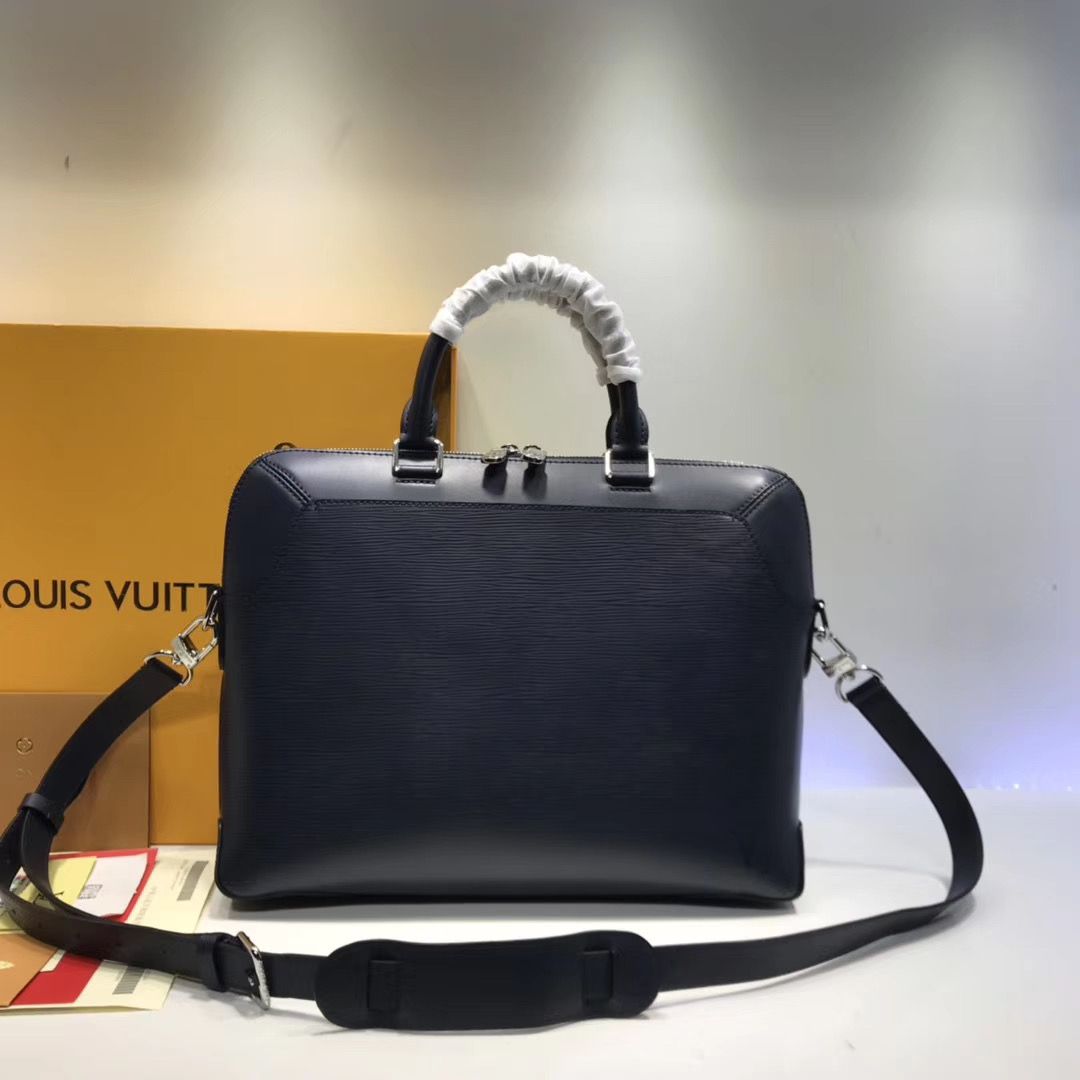 Портфель LV Oliver Briefcase Epi Navy