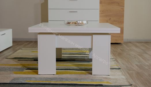 ﻿Стол-трансформер Империал Белый