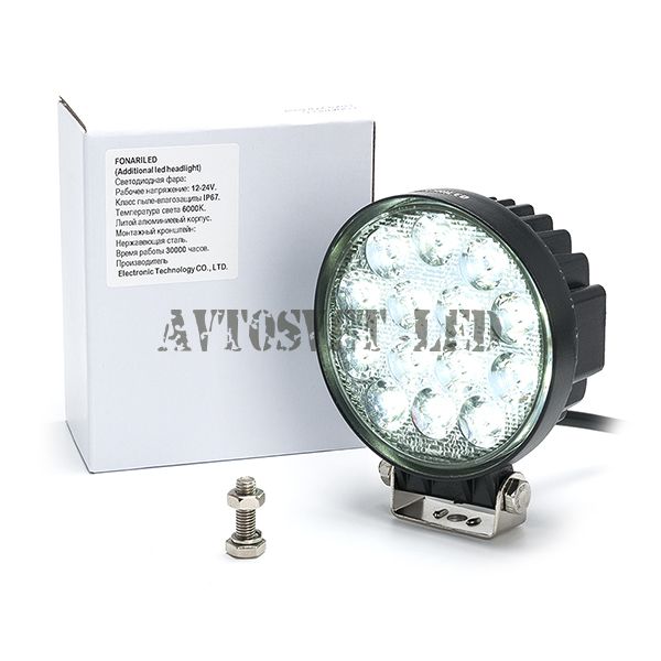 Светодиодная фара 42 ватт AS14-42W spot