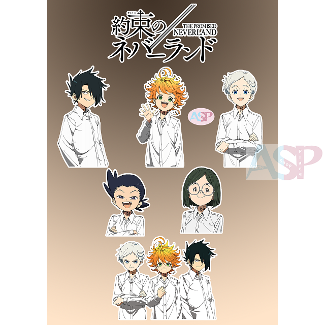 Стикеры Yakusoku no Neverland