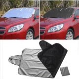 Всепогодный чехол с присосками на лобовое стекло Winter Windshield Cover