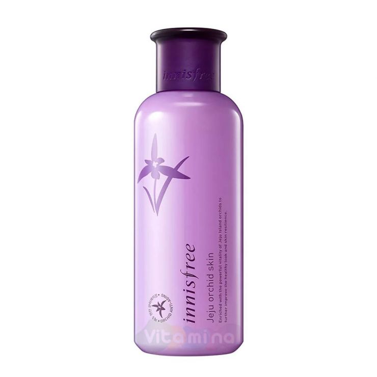Innisfree Активный антивозрастной тонер с экстрактом орхидеи Jeju Orchid Skin, 200 мл